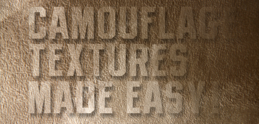 Camouflage Textures Made Easy